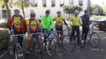 Teilnehmer der Retro-Radtour im September 2018